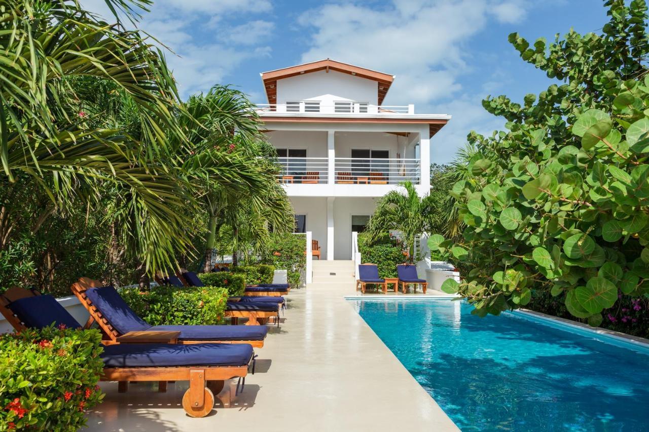 Weezie'S Ocean Front Hotel And Garden Cottages Caye Caulker Exterior foto