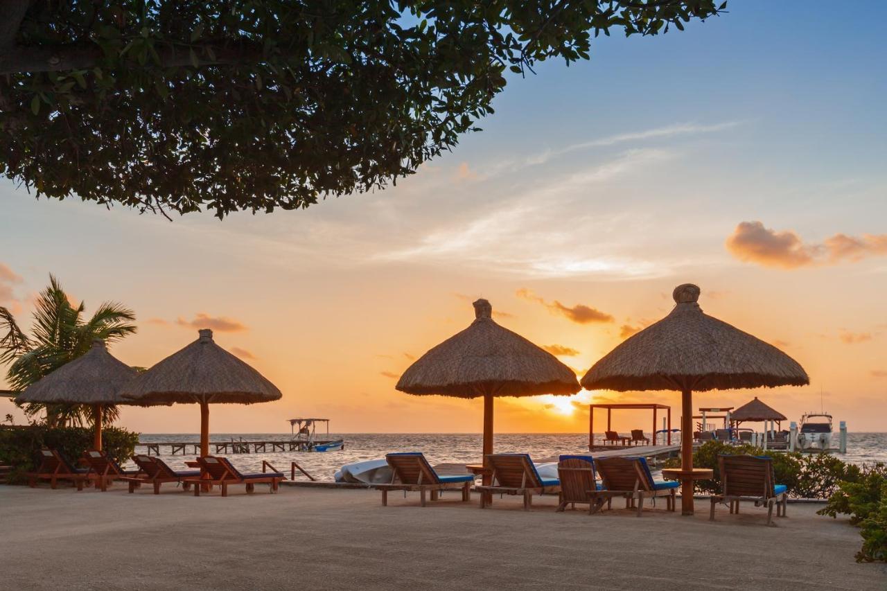 Weezie'S Ocean Front Hotel And Garden Cottages Caye Caulker Exterior foto