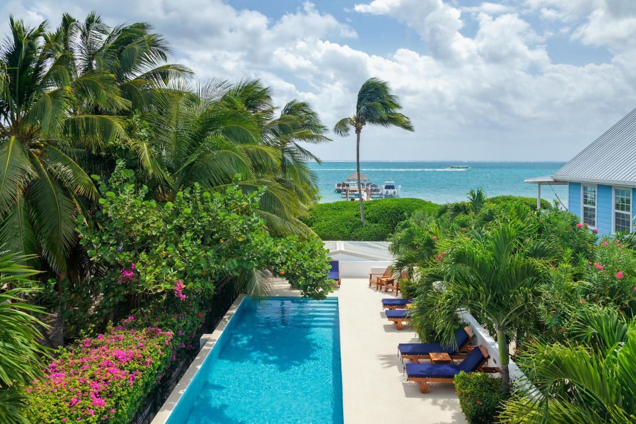 Weezie'S Ocean Front Hotel And Garden Cottages Caye Caulker Exterior foto