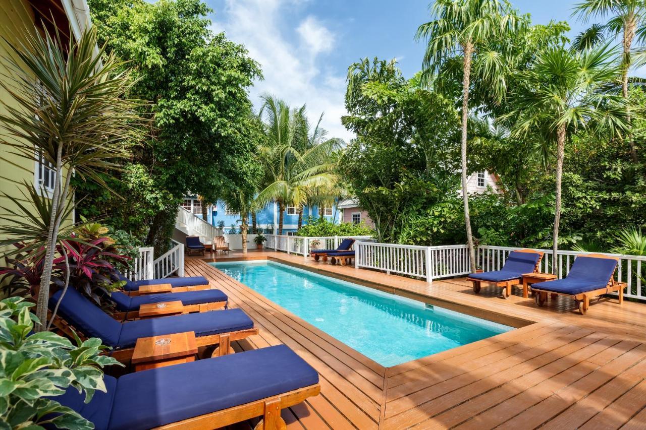 Weezie'S Ocean Front Hotel And Garden Cottages Caye Caulker Exterior foto